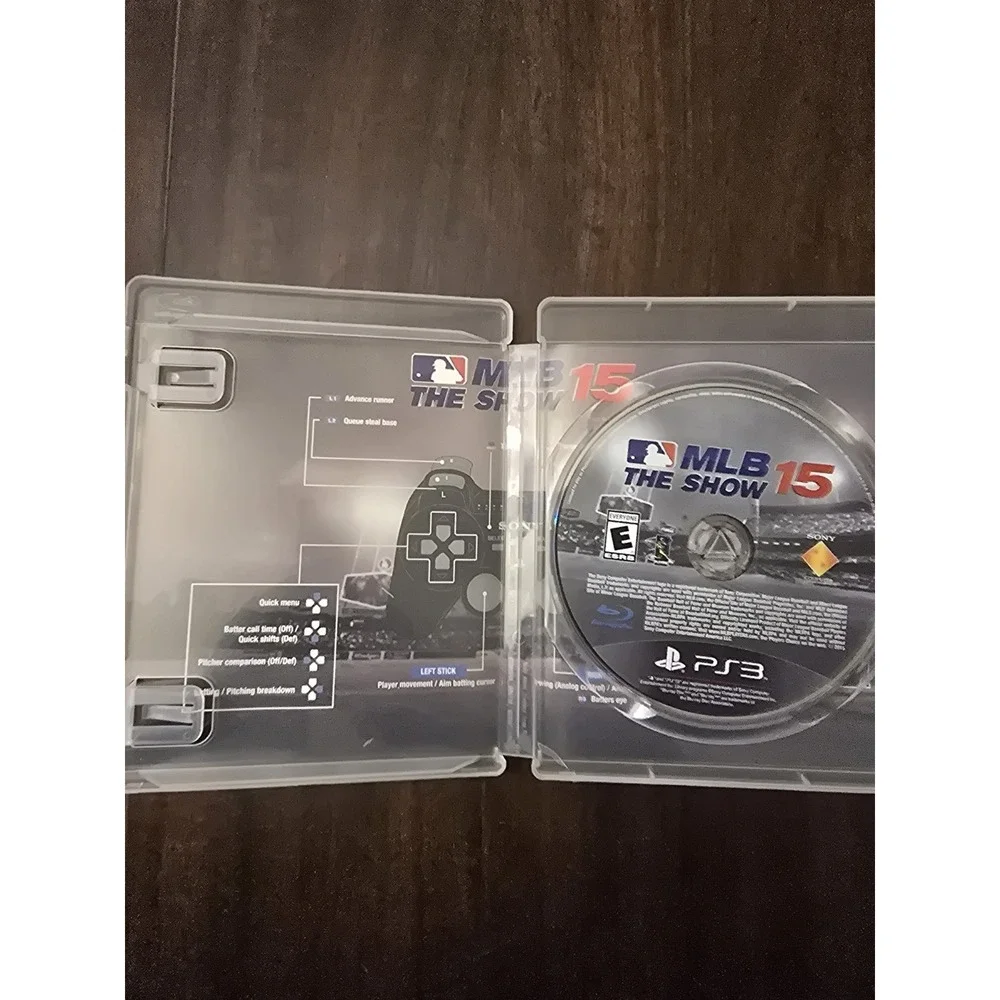 MLB 15 The Show Sony PlayStation 3 PS3 Video Game Blu-ray Baseball
